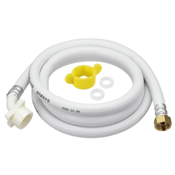Uxcell PVC 4m/ 13.12ft Washing Machine Inlet Hose White