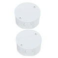 thumbnail image 1 of 2Pcs Conduit Box Junction Box Eight Holes with Cover, M4 Screws for Hose, 1 of 5
