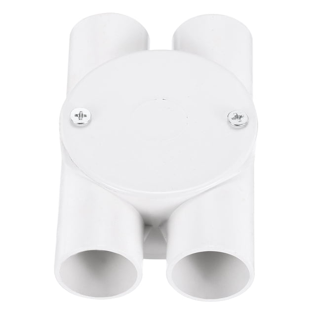 Uxcell Conduit Box Junction Box Outdoor Cable Connectors, 4 Way Round ...