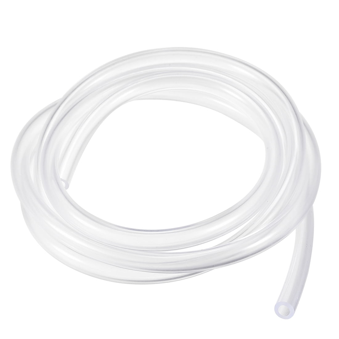 Uxcell 0.75 ID x 3.7 Plastic Floral Water Tubes with Caps, Clear