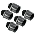 thumbnail image 1 of Uxcell Pipe Fitting 1/2NPT Male Thread 1/2" Socket Straight Connector, Gray 4 Pack, 1"x1NPT 5, 1 of 5