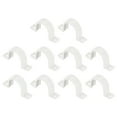 thumbnail image 1 of Uxcell Pipe Straps, 200 Pack 0.98" Conduit Clamp Clip Two Hole Plastic Straps, 1 of 5
