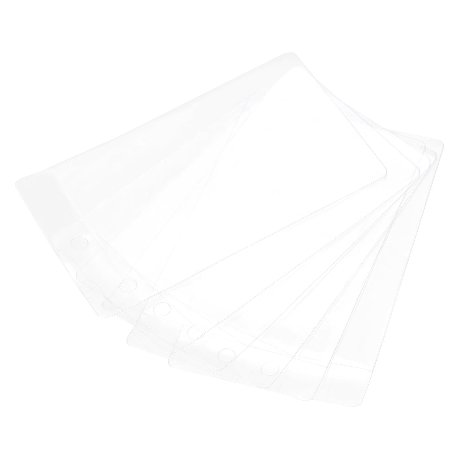 Uxcell PVC Plastic Tags Bag,for Luggage Clothes Tags,60 x 100mm with