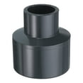 thumbnail image 1 of Uxcell Reducing Coupling Increaser Reducer Coupling Pipe Fittings Black 2 x 1" 1Pcs, 1 of 7