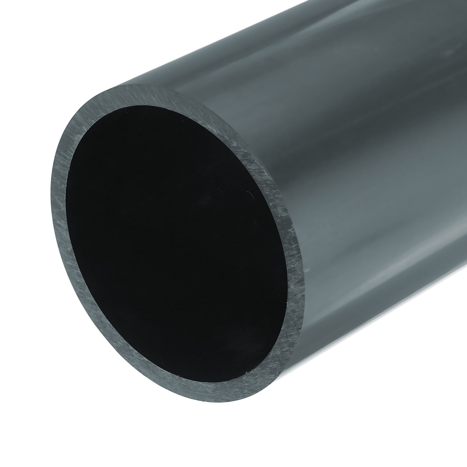 Tube PVC Rigide Gris 63.8mm/75mm - Longueur 20cm (8") - Haute Résistance - Neuf