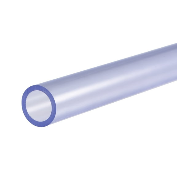 Uxcell Rigid Round Pipes High Transparency for Water Pipes,Crafts,Display Racks 12mmx16mm