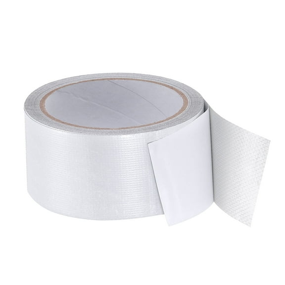Uxcell Tarpaulin Tape Awning Repair Tape Waterproof High Adhesive Canvas Repair Tape for Coated Parasol Tents 2" x 26.24ft White