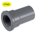 thumbnail image 1 of Uxcell Water Pipe Connectors G Female Thread ID DN Straight Tube Fitting Adapter G3/4, 1 of 6