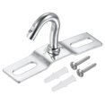 thumbnail image 1 of Uxcell Pad Eye Plate Ceiling Hooks Wall Mount Hanger Galvanized Iron, 4 Count, 1 of 5
