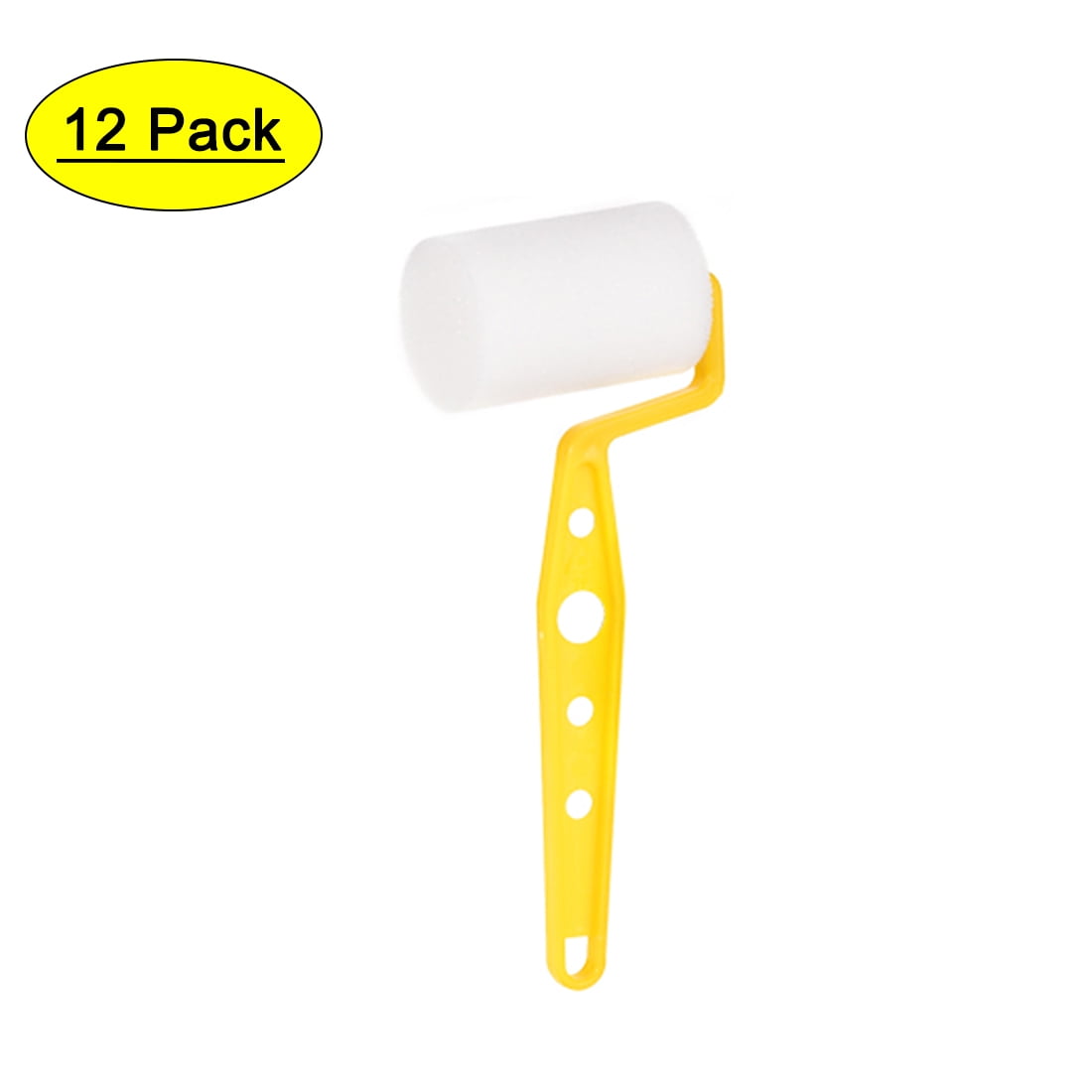 Uxcell Paint Roller 51x35mm / 2x1.38 inch Sponge Paint Roller Brush