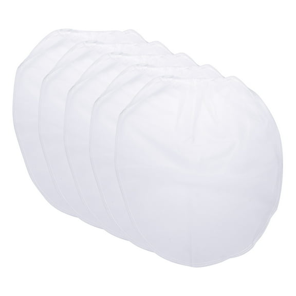 Uxcell Paint Strainer Bags 5 Gallon 19.7"x15.7" Polyester Bag with Elastic Opening 5 Pack