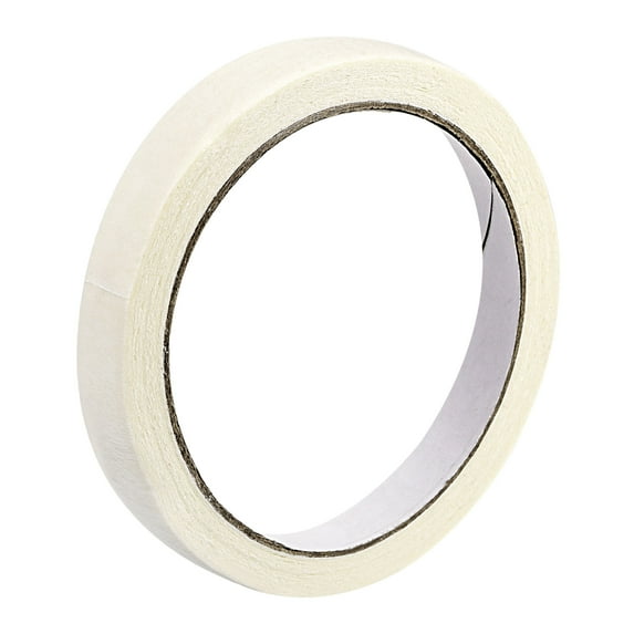 Uxcell Painters Tape Adhesive Painting Tape 0.59 Inches x 21.87 Yards White 3 Pack
