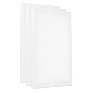 Fredrix Cut Edge Canvas Panels 4x6 White Pack of 12