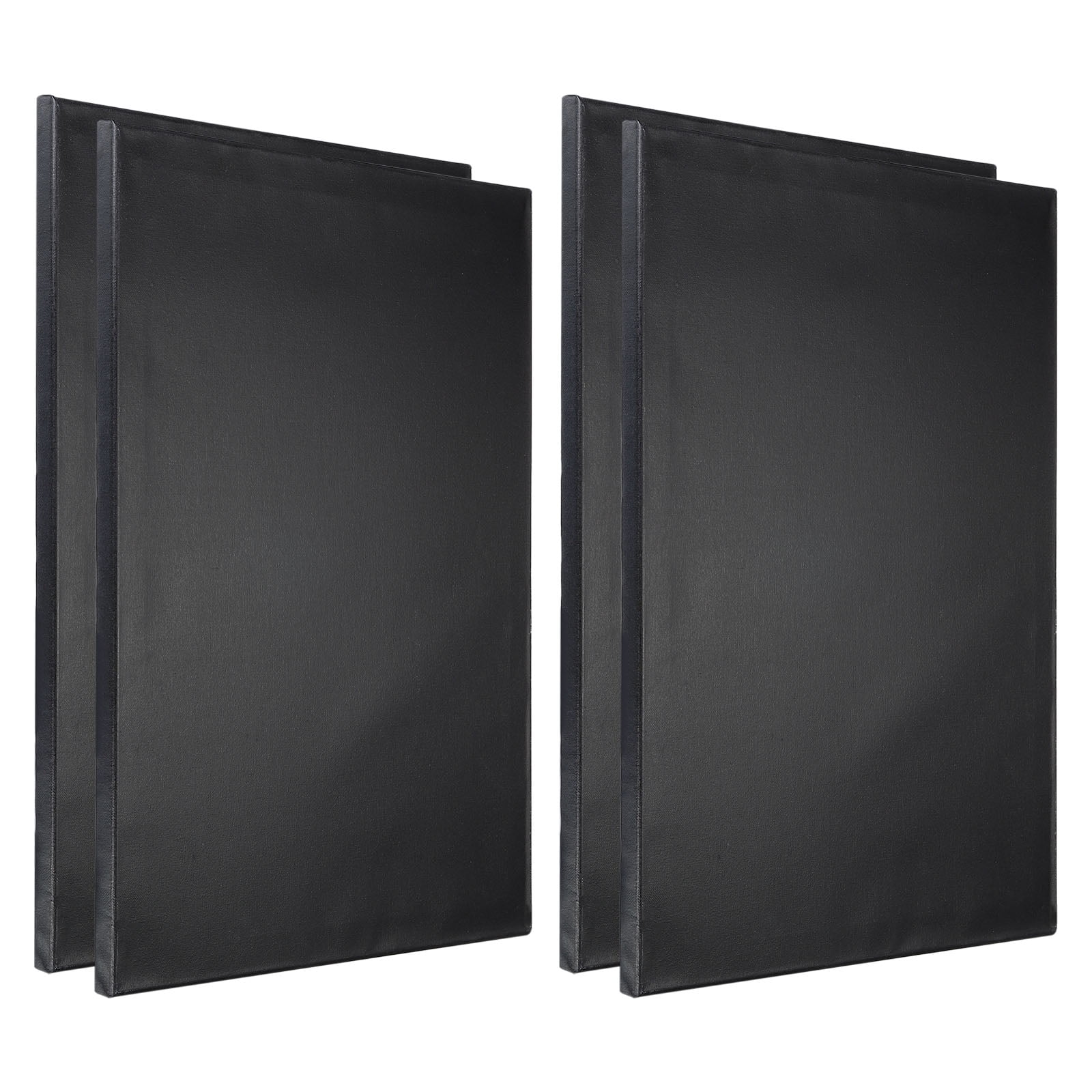 Uxcell Painting Canvas Panels, 4 Pack 16x20 Inch Rectangle Wood Frame ...