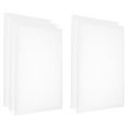 thumbnail image 1 of Uxcell Painting Canvas Panels, 5 Pack 16x20 Inch Rectangle Wood Frame Blank Art Board Panels, White, 1 of 6