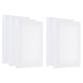 Uxcell Painting Canvas Panels, 5 Pack 5x7 Inch Rectangle Wood Frame ...