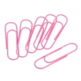 thumbnail image 1 of Uxcell Paper Clips 3.9 Inch Vinyl Coated for Office Home Pink Count 20, 1 of 6