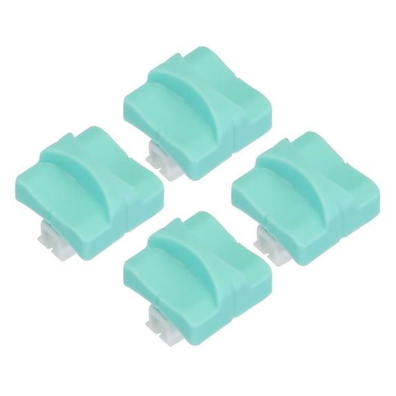 Uxcell Paper Cutter Replacement Blade, 4 Pcs A4 Size Portable Hidden Paper Trimmer Slicer Blade Refill Parts, Green