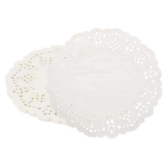 Uxcell Paper Doilies Lace Doilies Round Disposable 4.5 Inch