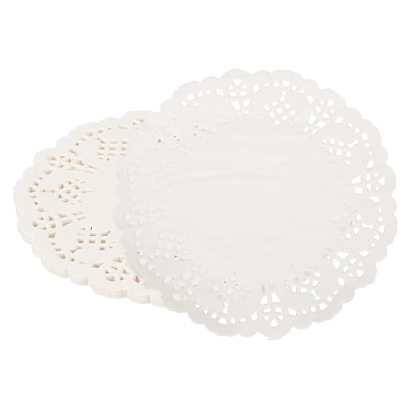 Uxcell Paper Doilies Lace Doilies Round Disposable 5.5 Inch