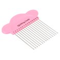 thumbnail image 1 of Uxcell Paper Quilling Tool Comb Origami Carding Holder Create Strip Loops, Pink, 1 of 5