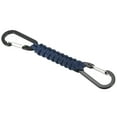 thumbnail image 1 of Uxcell Paracord Keychain, Braided Lanyard Key Clip Double D Rings Survival Keychains Blue, 1 of 5