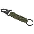 thumbnail image 1 of Uxcell Paracord Keychain, Braided Lanyard Key Clip Survival Keychains Green, 1 of 6