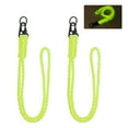thumbnail image 1 of Uxcell Paracord Lanyard, Heavy Duty Keychain Lanyards Luminous Yellow, 1 of 7