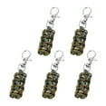 thumbnail image 1 of Uxcell Paracord Zipper Pull Polyester Zipper Pulls Replacement Woven Rope with Metal Clasp for Clothing Accessories Olive Green, 1 of 7