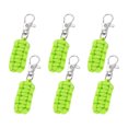 thumbnail image 1 of Uxcell Paracord Zipper Pull Polyester Replacement Woven Rope with Metal Clasp for Backpacks Light Green, 1 of 7