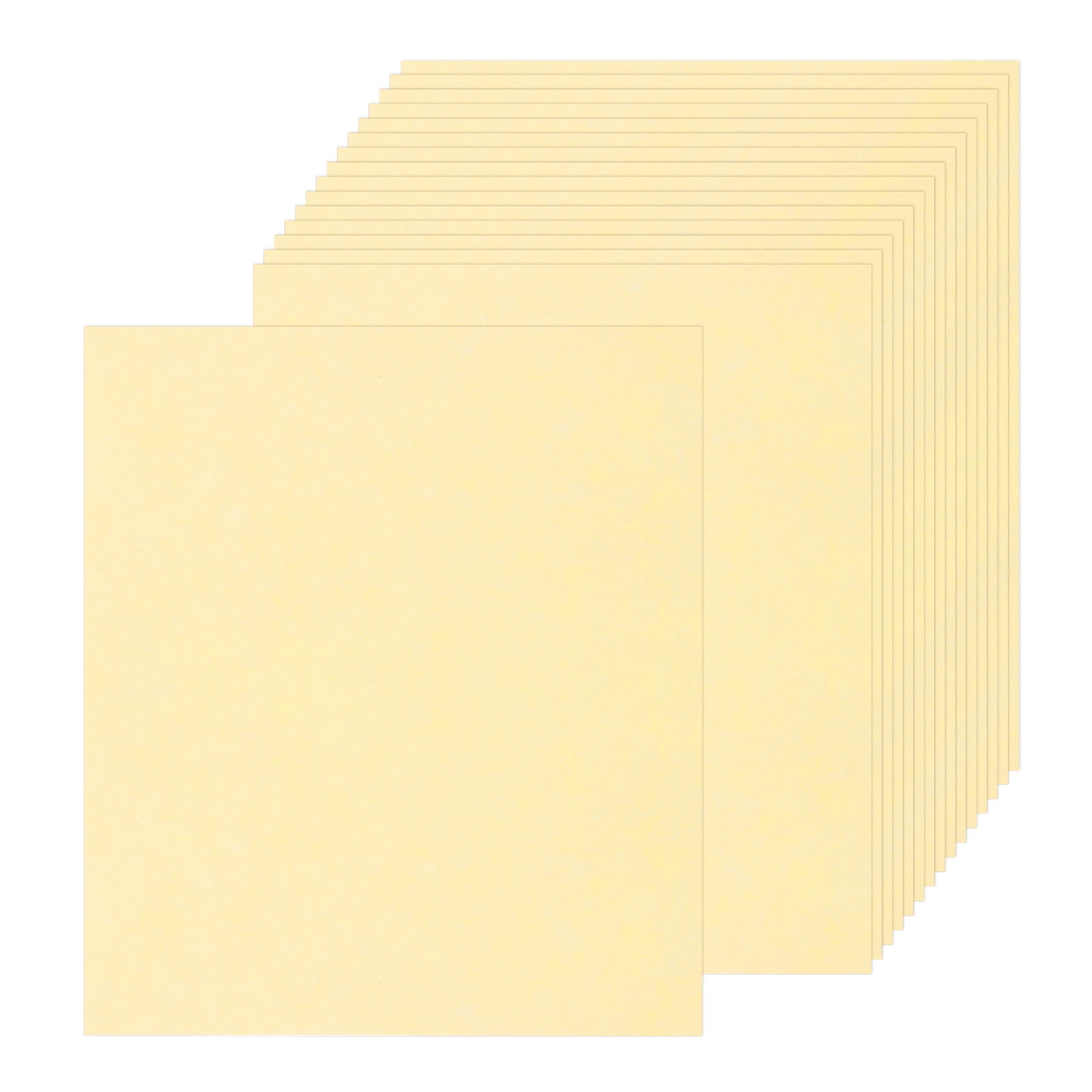 Uxcell Parchment Paper Aged Look Stationery Vintage Paper Sheet for Certificate Invitation Envelope Grey Yellow 8.5 x 11 Inch