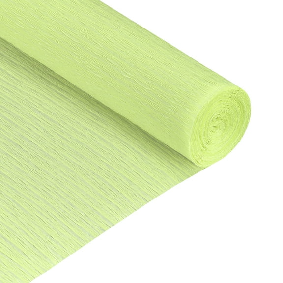Uxcell Crepe Paper Roll Crepe Paper Decoration 7.5ft Long 20" Wide Light Green