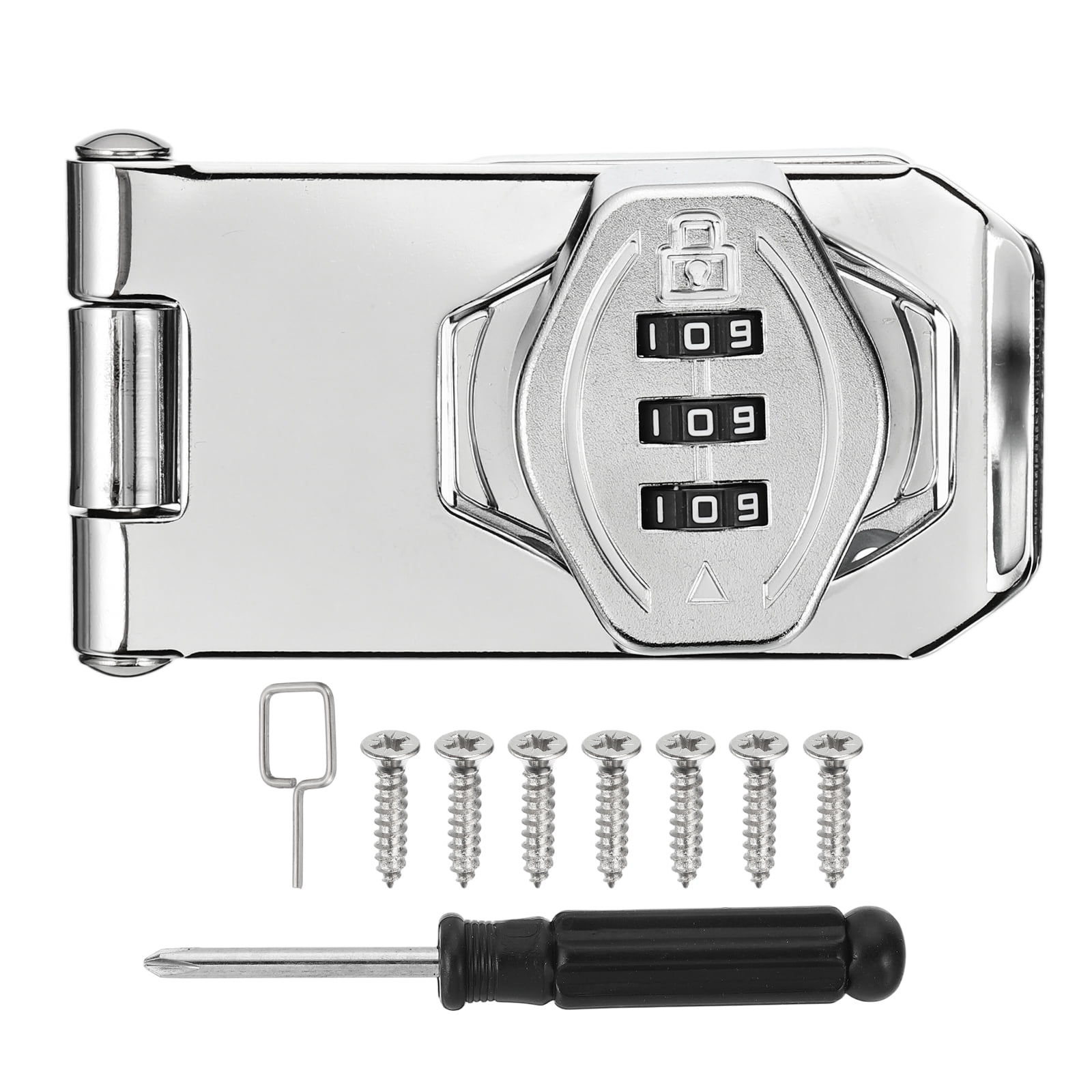 Uxcell Password Rotary Hasp Locks (3