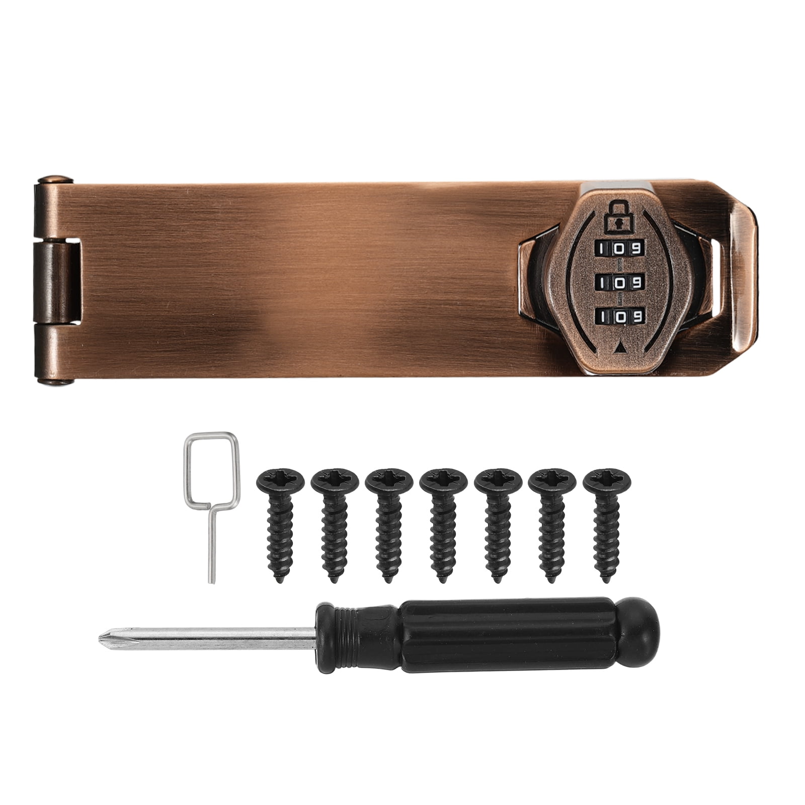 Uxcell Password Rotary Hasp Locks (6