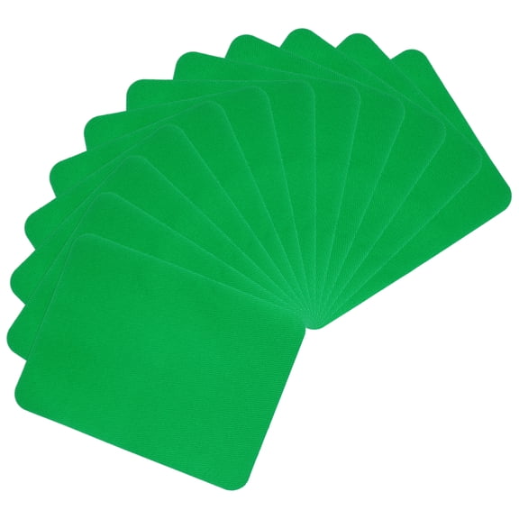 Uxcell Patches for Clothing Repair Fabric Patch Repair Decorating for Clothes Pants Bag Green