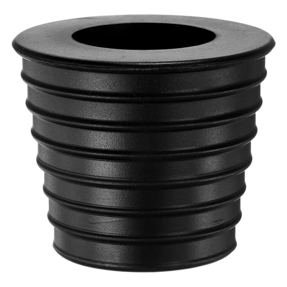 Uxcell Patio Table Umbrella Hole Ring, 2.7 Inch Plastic Umbrella Cone Wedge for Patio Table Hole [Black]