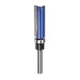 thumbnail image 1 of Uxcell Pattern Flush Trim Router Bit 1-1/2" Cutting Length for Trimming,  Silver Blue, 1 of 5