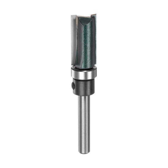 Uxcell Pattern Flush Trim Router Bit 1" Cutting Length for Edge Trimming, Dark Green
