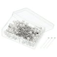 thumbnail image 1 of Uxcell Pearlized Sewing Pins Ball Head Needle Straight Quilting Pin, White 2 Set, 1 of 5