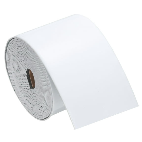 Uxcell Peel and Stick Waterproof Wall Border, 4" x 197" White Removable Wallpaper Border Sticker Trim Wall Edging Lines for Wall Corner Table Furniture Mirror Frame