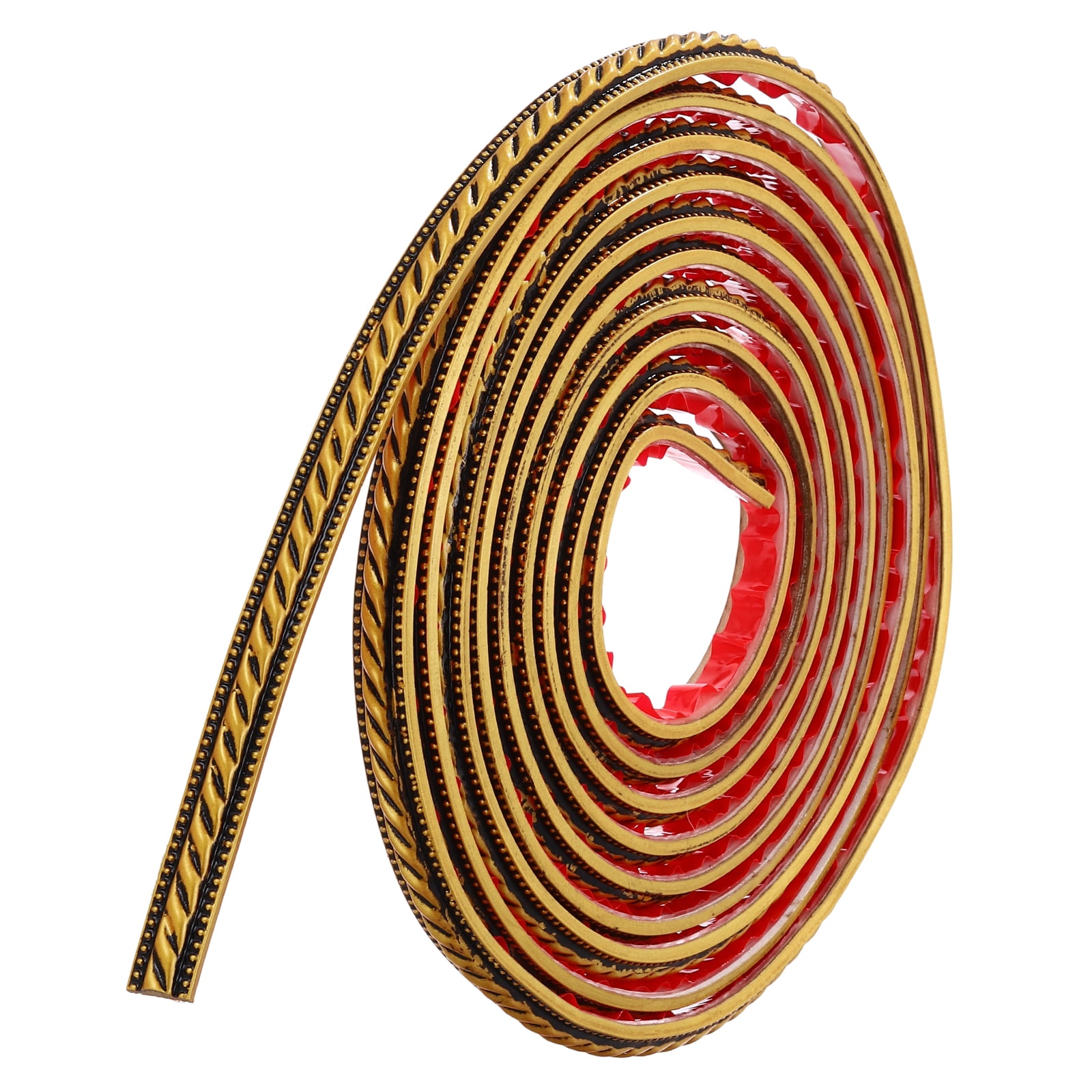 Uxcell Peel and Stick Molding Trim for Walls 0.6" x 16 ft Flexible ...