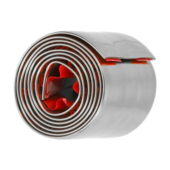 Uxcell Peel and Stick Wall Molding Trim, 2" x 3Ft 3D Chair Panel Molding Trim for Window Frame Silver