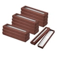 thumbnail image 1 of Uxcell Pen Gift Box, 12 Pack Empty Pen Case Cardboard Case with Clear Window Pen Display Box, Brown, 1 of 5