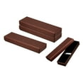 thumbnail image 1 of Uxcell Pen Gift Box, 4 Pack Empty Pen Case Cardboard Case Pen Presentation Display Box Supplies, Brown, 1 of 5