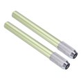 thumbnail image 1 of Uxcell Pencil Extenders, 2Pcs Art Adjustable Head Metal Pencil Holder Lengthener for Short Pencil Colored Pencil, Green, 1 of 6