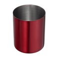 thumbnail image 1 of Uxcell Pencil Holder Pen Holder for Desk Stainless Steel Pencil Holders Cup Organizer Makeup Brush Holder Red, 1 of 5