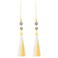 thumbnail image 1 of Uxcell Pendants with Tassels, 2 Pcs Classic Bells Tassel Pendant 25cm/9.84inch, Gold, 1 of 5