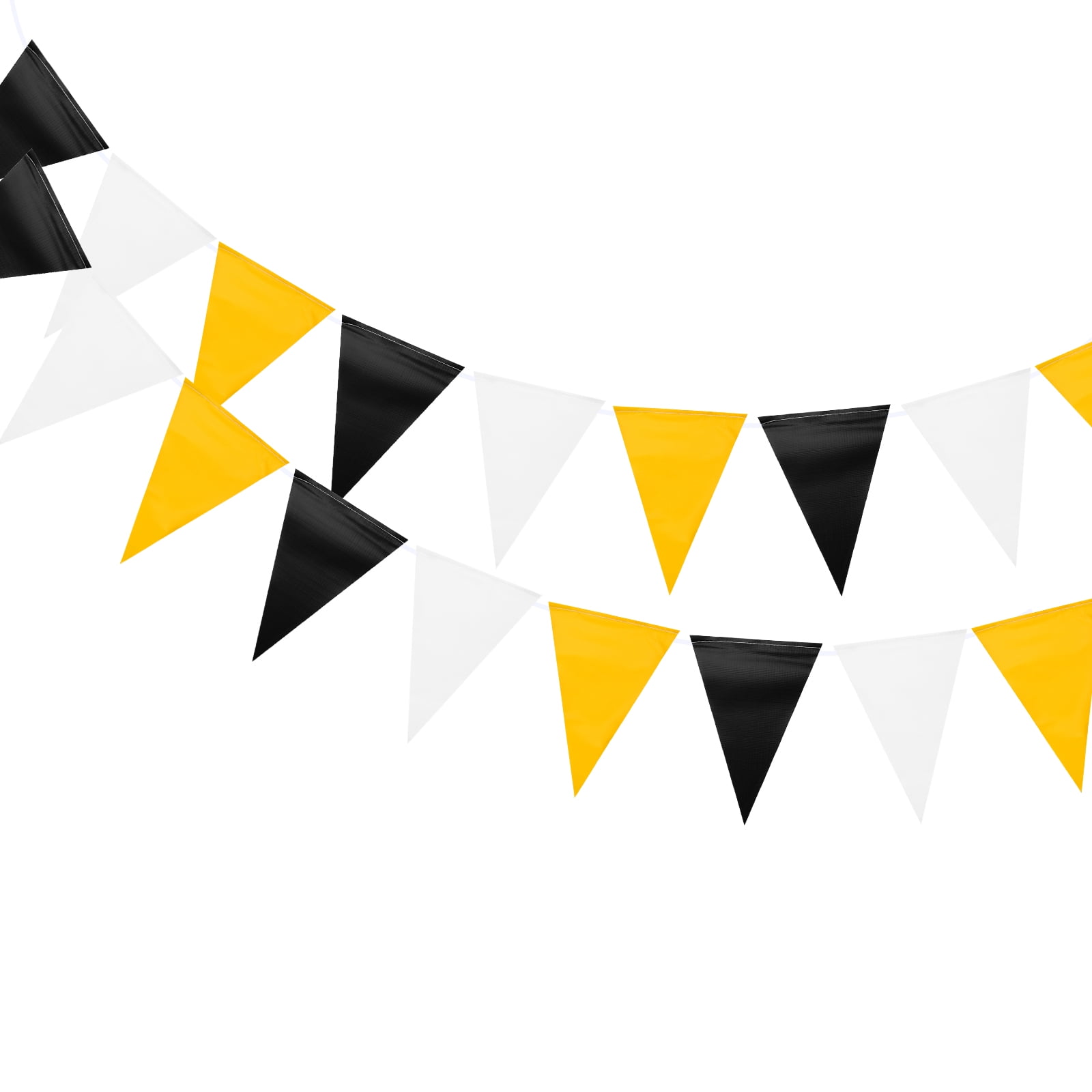 Uxcell Pennant Banner Flags String Triangle Hanging Triangle Bunting ...