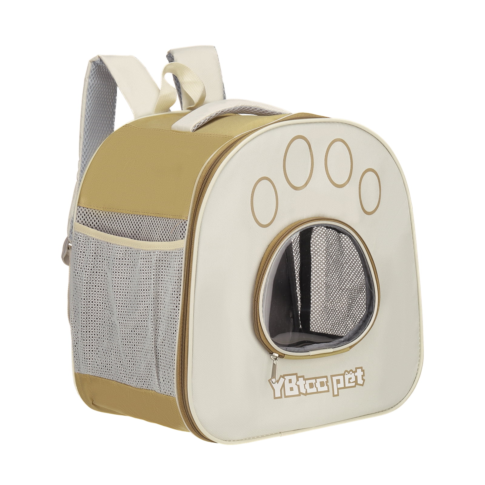 Uxcell Pet Portable Travel Backpack Carrier for Small Large Cat Uxcell Pet Dog, Khaki