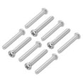 thumbnail image 1 of Uxcell Phillips Pan Head Screws, 30 Pack M4-0.7 x 35mm 304 Stainless Steel 18-8 Full Thread Pan Head Machine, 1 of 7
